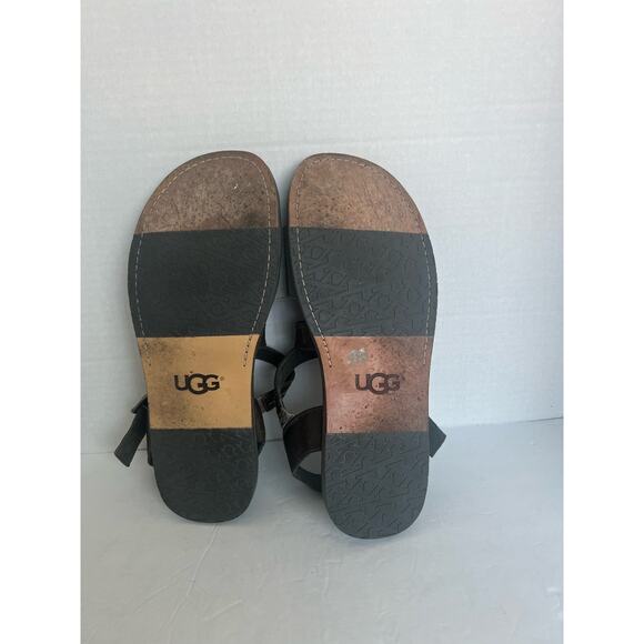 UGG AUSTRALIA MEN’S TUSTIN GRAY SANDALS 1004075 SANDALS SZ 13 - Picture 9 of 9